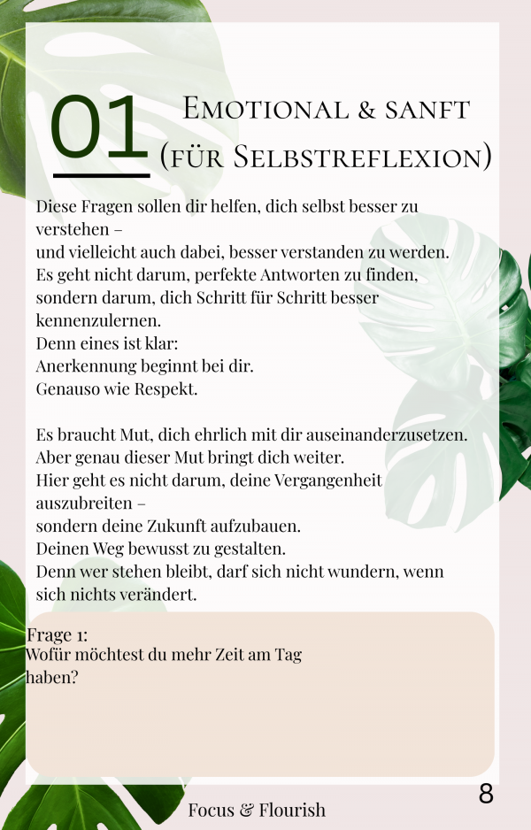 Selbstführungs-Workbook für mentale Gesundheit – 77+ Seiten Klarheit & Heilung durch Journaling – Bild 5