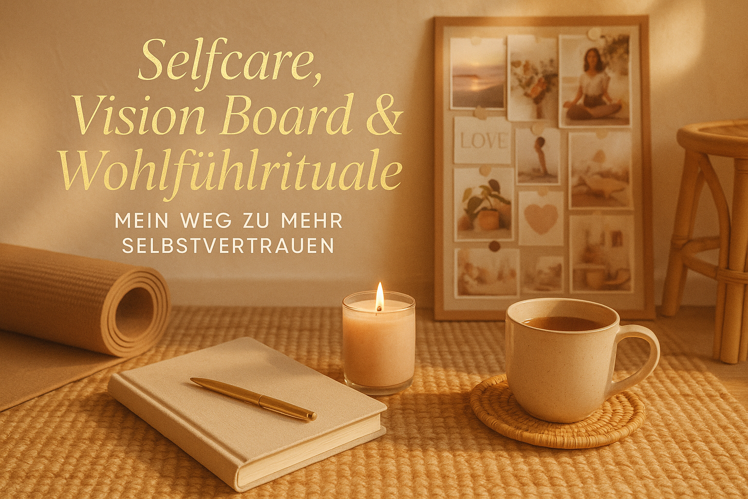 Selfcare, Vision Board & Wohlfühlrituale – Mein Weg zu mehr Selbstvertrauen